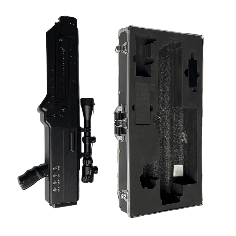  安次手持便携式枪型低空防御反制四通道A型