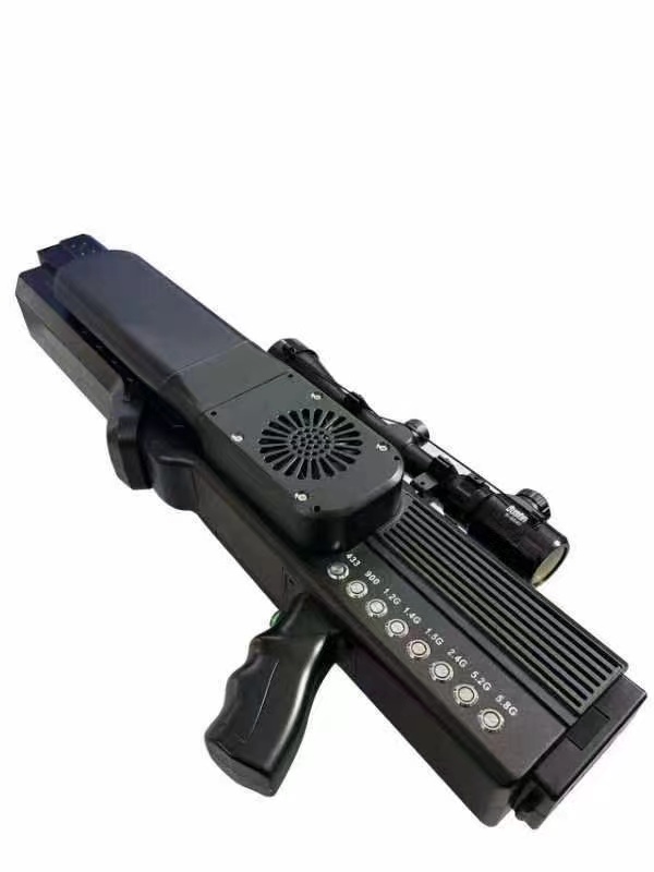  安次手持便携式枪型低空防御反制八通道